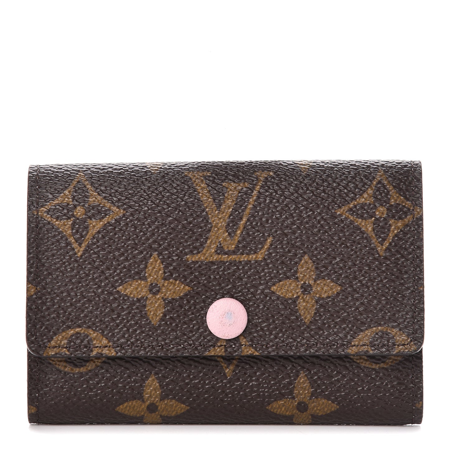 Monogram Multicles 6 Key Holder Rose Ballerine