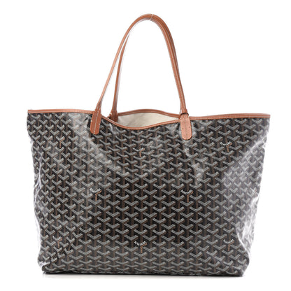 Goyard Goyardine Saint Louis GM Black Gold 2 of 11
