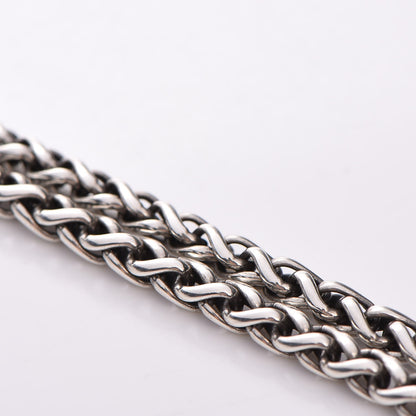 David Yurman Sterling Silver 4mm Wheat Chain Necklace 6 of 7