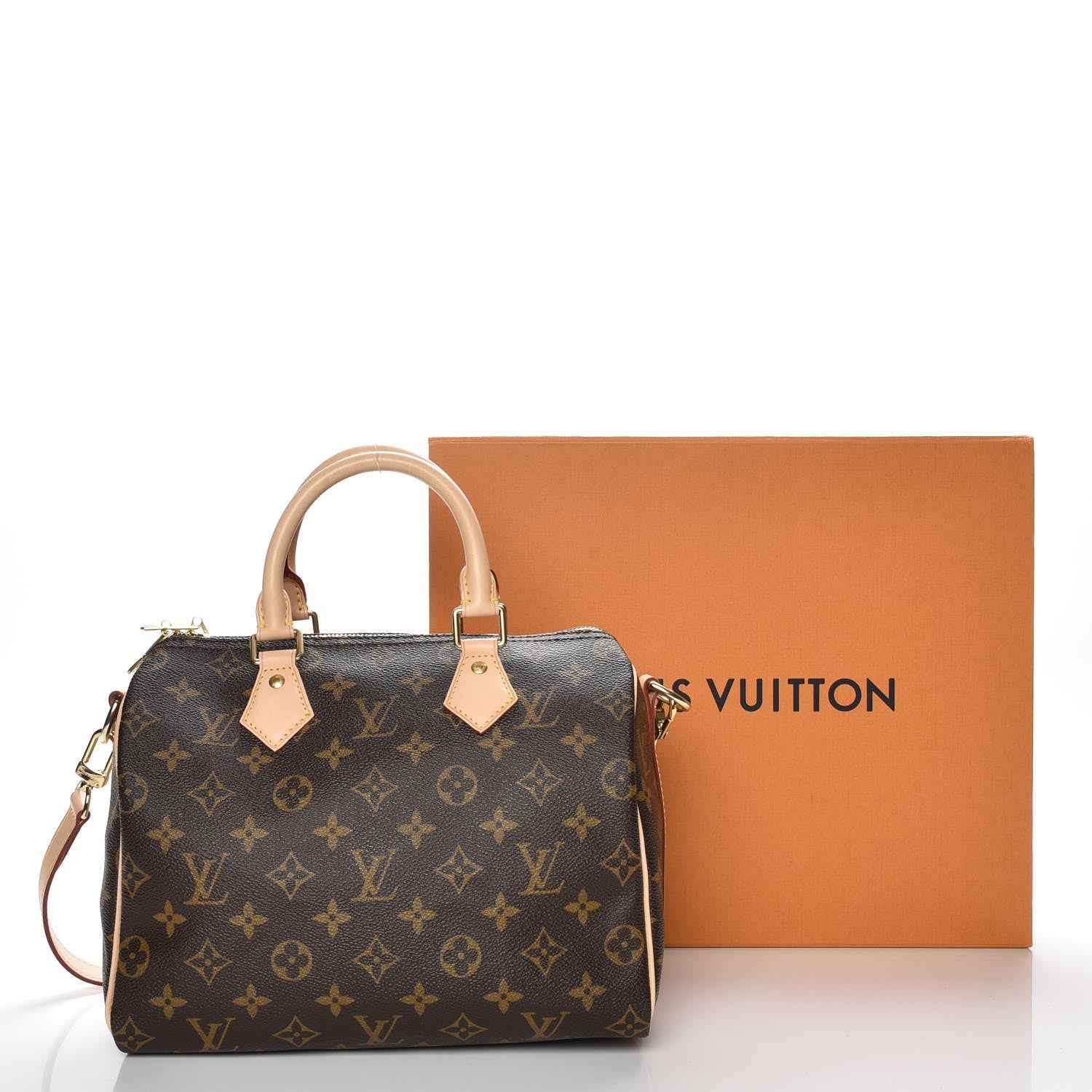 Louis Vuitton Monogram Speedy Bandouliere 25 9 of 9