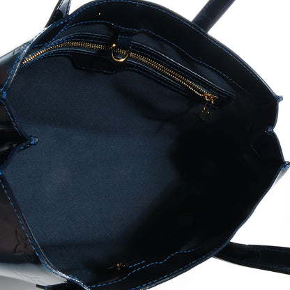 Louis Vuitton Vernis Wilshire PM Blue Nuit 5 of 7