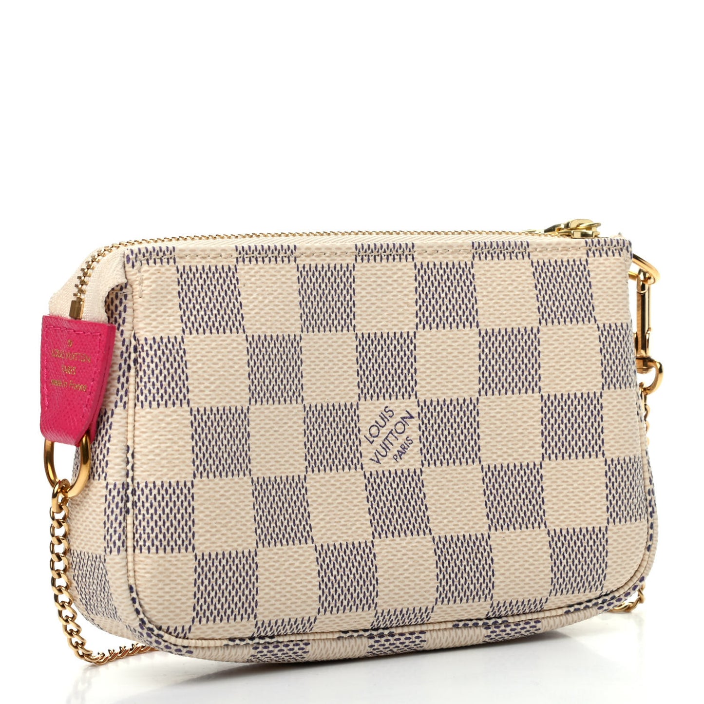 Damier Azur 2017 Christmas Animation Mini Pochette Accessories
