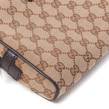 Gucci Monogram Belt Bag Dark Brown 5 of 8