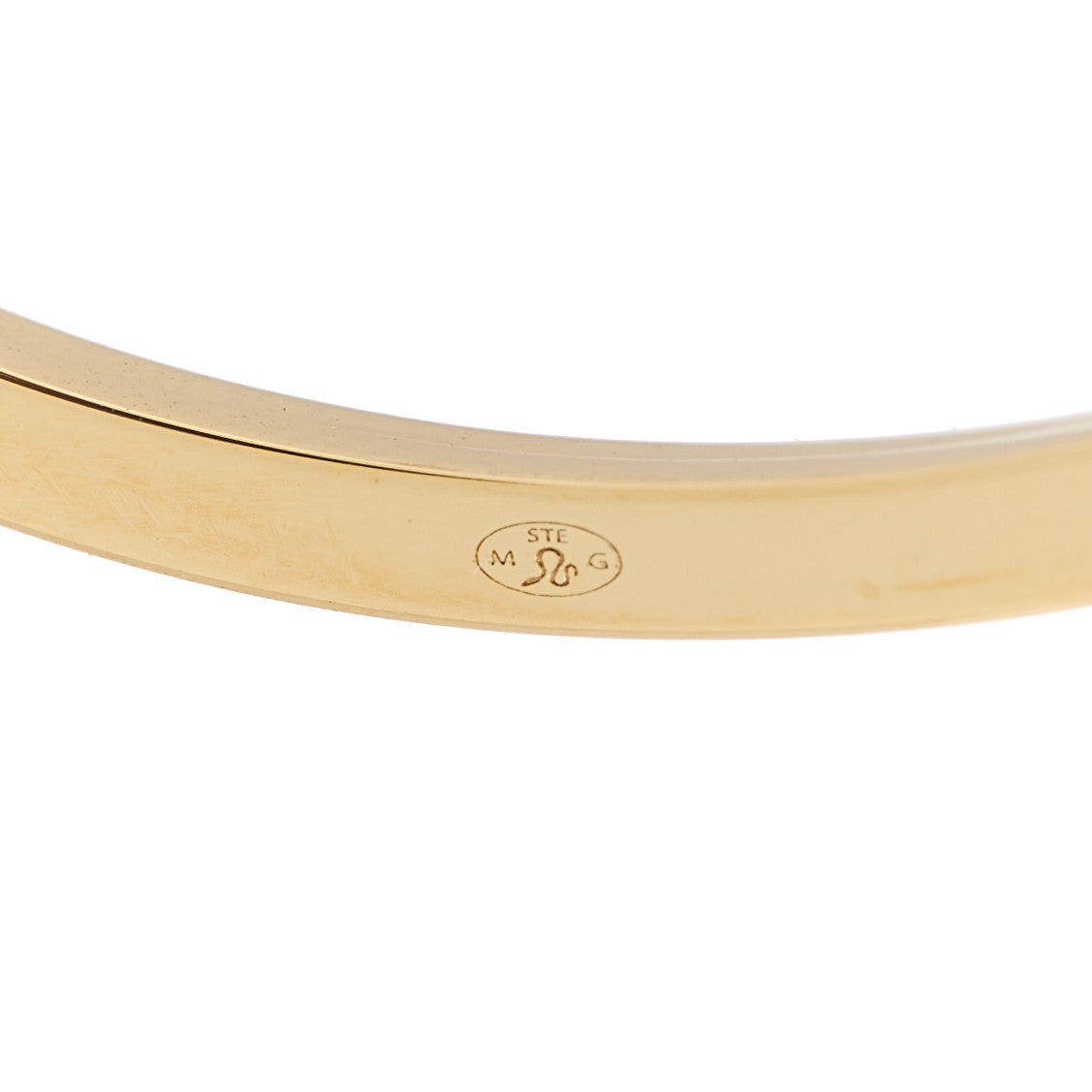 Messika 18K Yellow Gold Diamond Move Uno MM Pave Flex Bangle Bracelet 3 of 6
