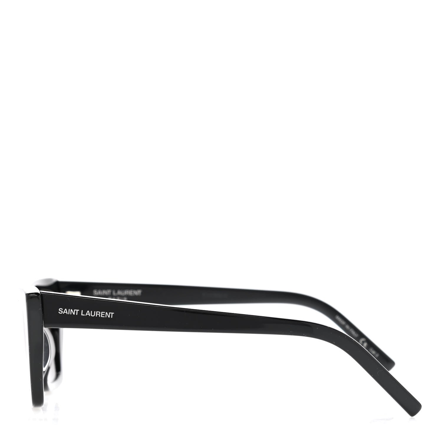 Saint Laurent Acetate Mica Cat Eye Sunglasses SL 276 Black 3 of 8