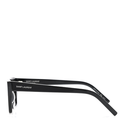 Saint Laurent Acetate Mica Cat Eye Sunglasses SL 276 Black 3 of 8