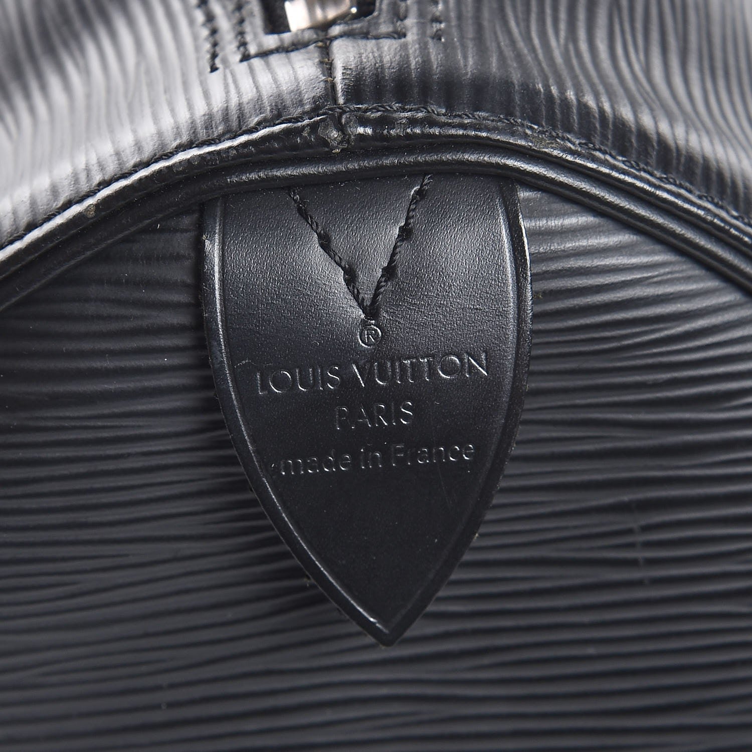 Louis Vuitton Epi Speedy 30 Black 6 of 10