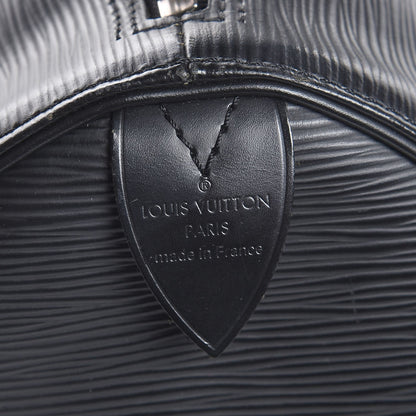 Louis Vuitton Epi Speedy 30 Black 6 of 10