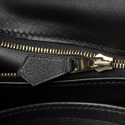 Hermes Swift Kelly Retourne 25 Black 21 of 34