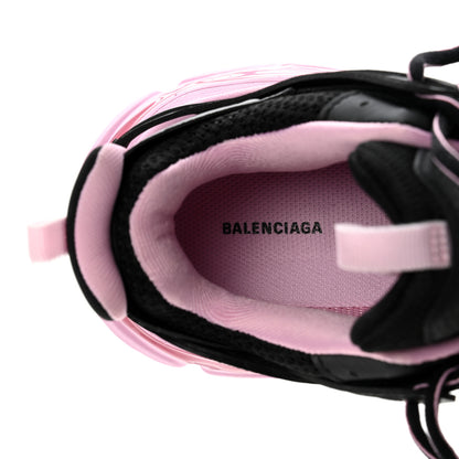 Balenciaga Mesh Nylon Bi-Color Womens Track Sneakers 38 Black Pink 6 of 7