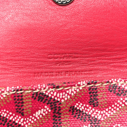 Goyard Goyardine Reversible Mini Anjou Red 6 of 13