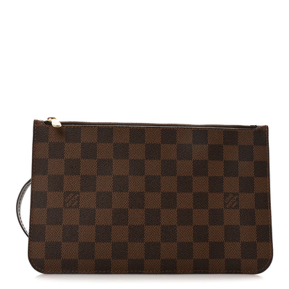 Louis Vuitton Damier Ebene Neverfull MM GM Pochette 1 of 10