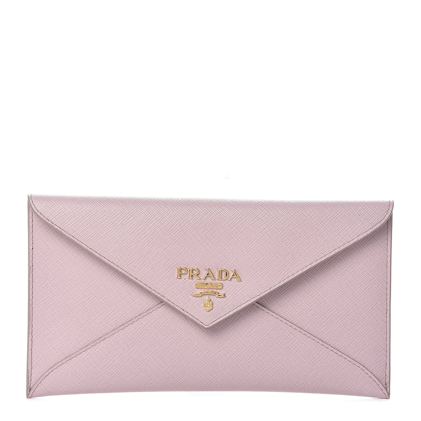 Saffiano Metal Envelope Wallet Orchidea