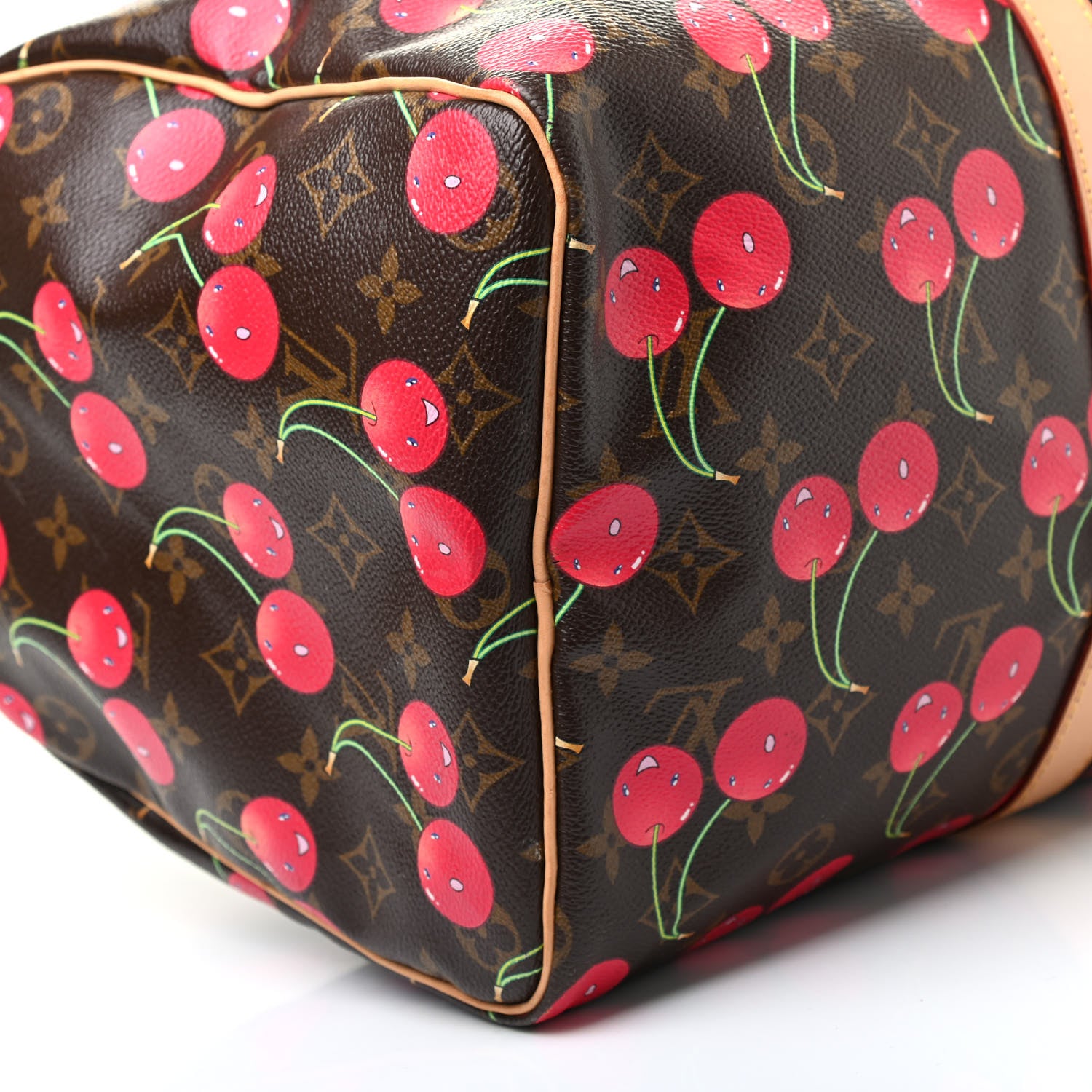 Louis Vuitton Monogram Cerises Keepall 45 8 of 21