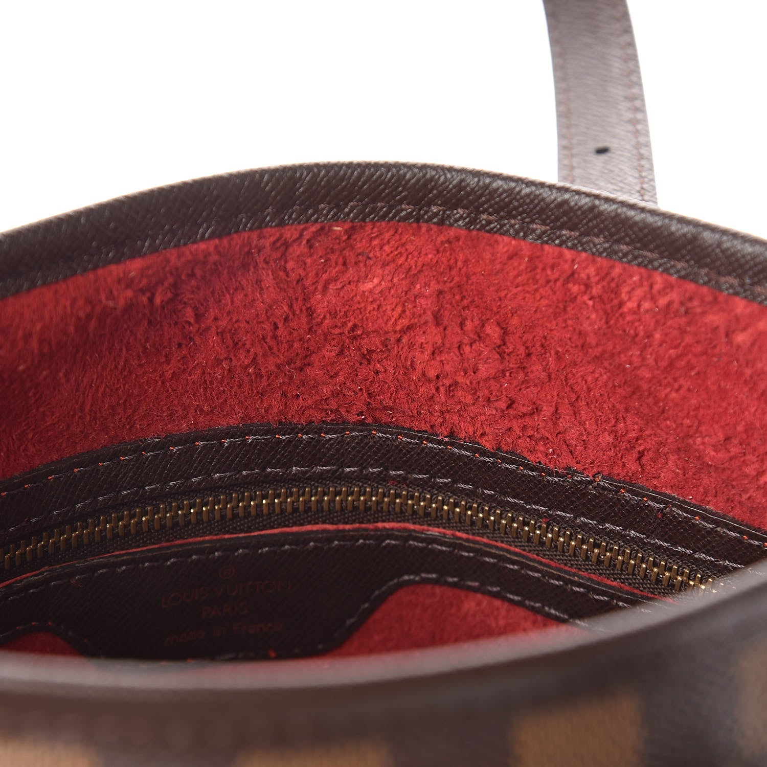 Louis Vuitton Damier Ebene Marais Bucket 23 7 of 10