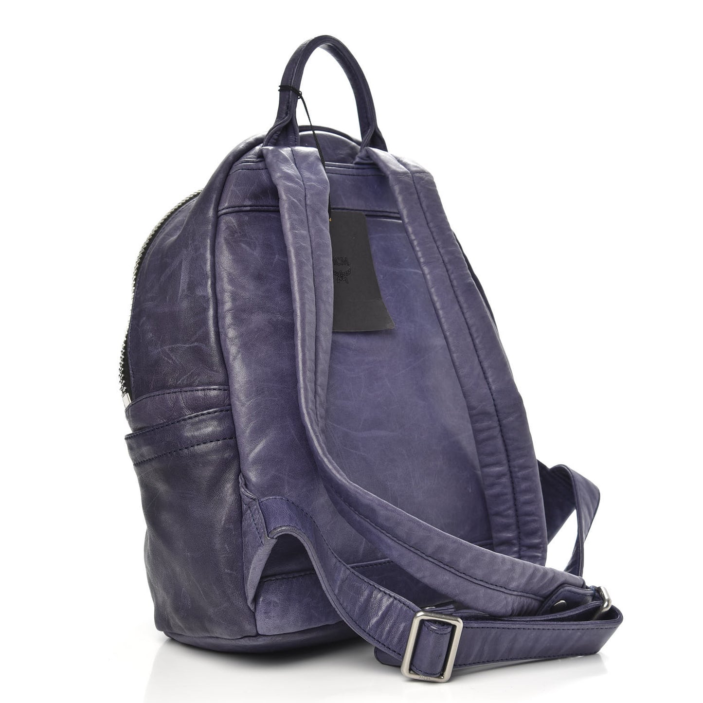 Lambskin Small Tumbler Backpack Navy
