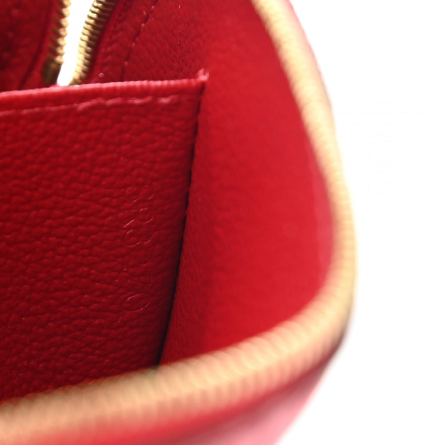 Empreinte Cosmetic Pouch Scarlet