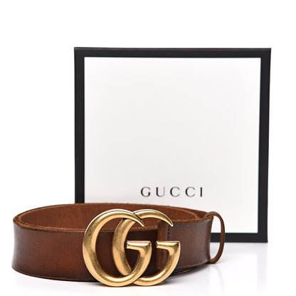 Gucci Faded Calfskin Double G 40mm Belt 90 36 Cuir 8 of 8