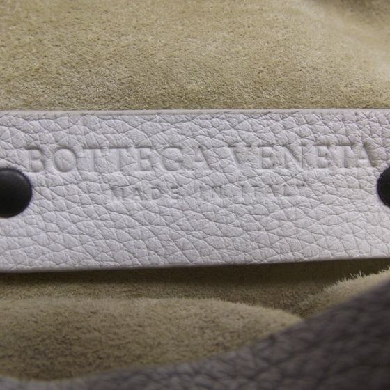 Leather Multicolor Shoulder Bag White