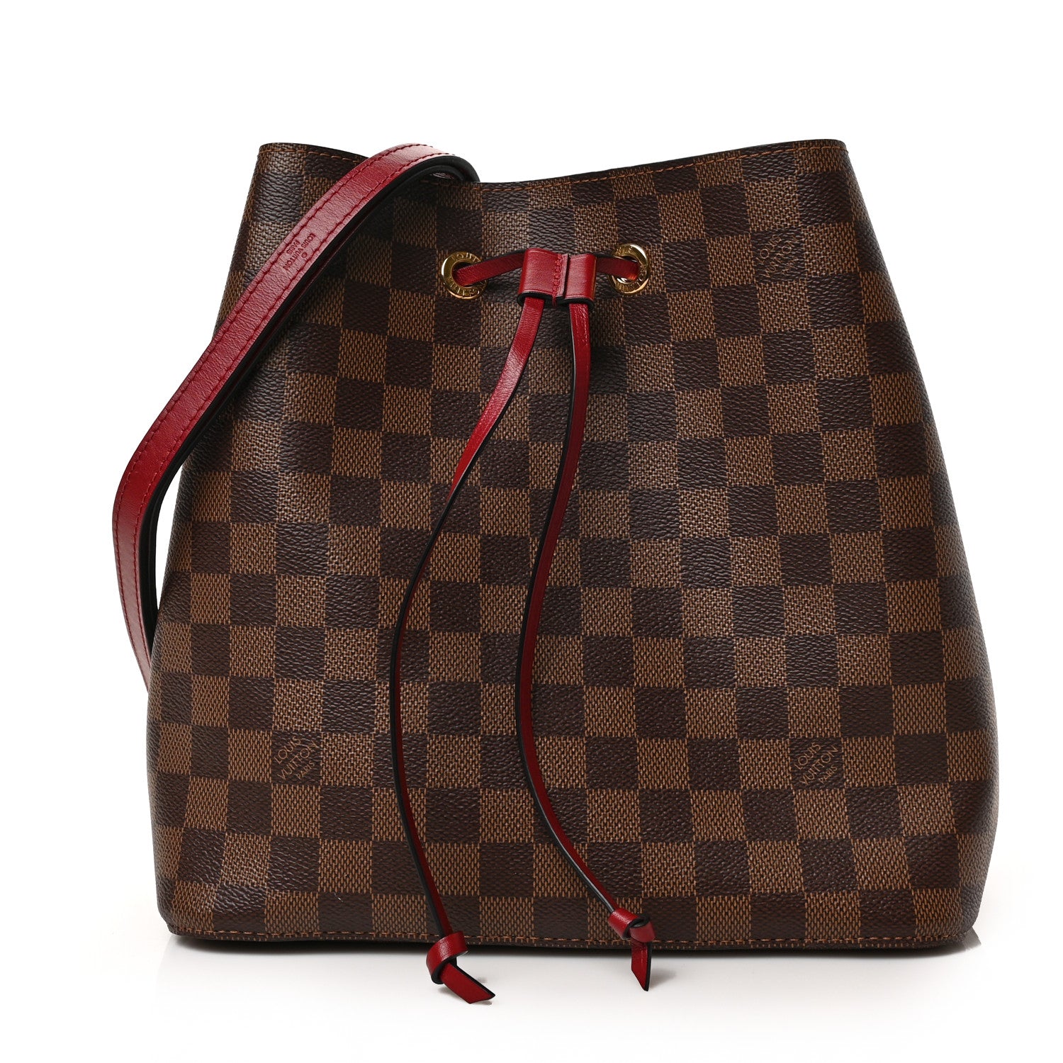 Louis Vuitton Damier Ebene Neonoe MM Cherry Berry 1 of 8