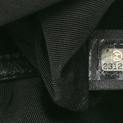 Chanel Denim Drawstring Backpack Blue 7 of 10