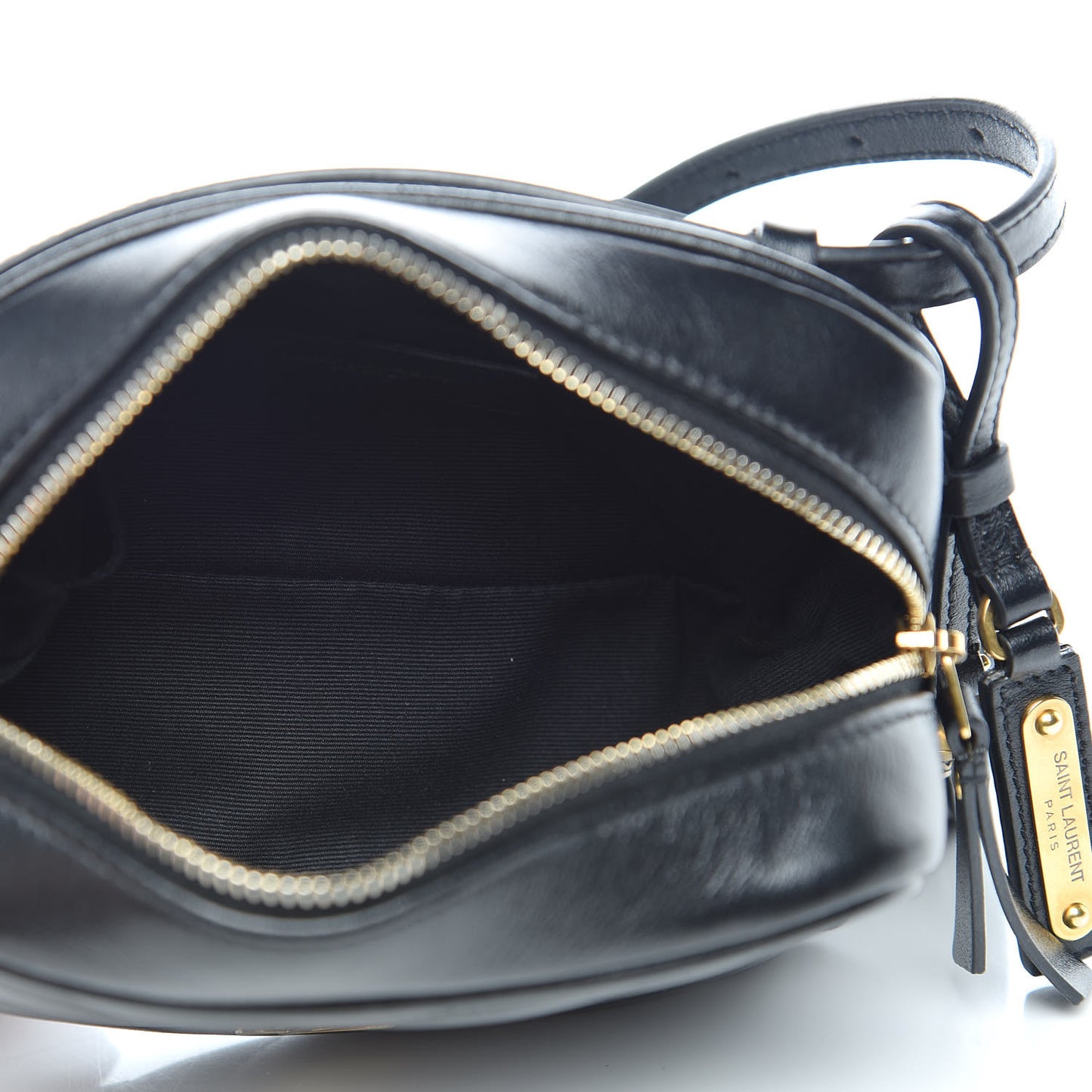 Calfskin Matelasse Monogram Lou Belt Bag Black