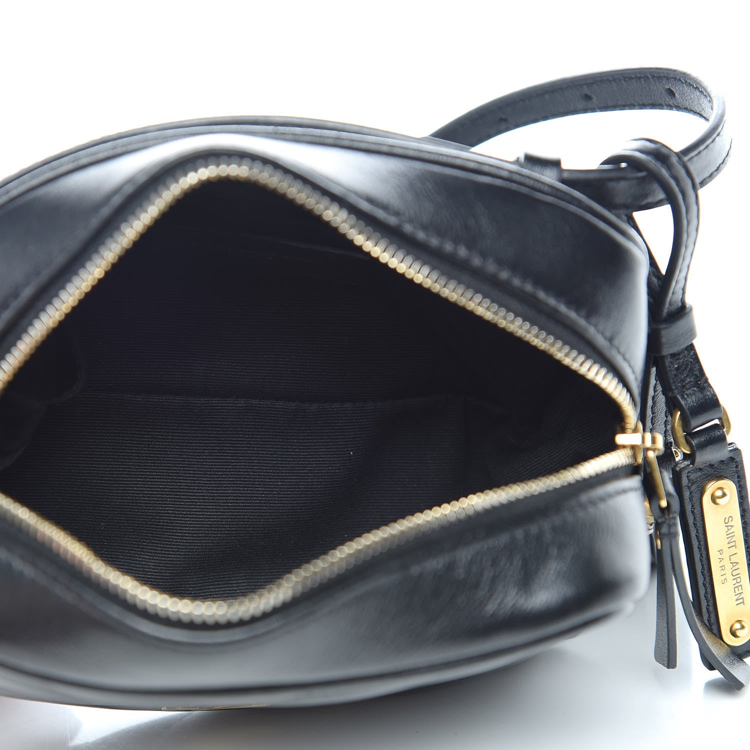 Saint Laurent Calfskin Matelasse Monogram Lou Belt Bag Black 5 of 9