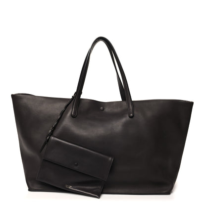The Row Polished Saddle Calfskin Idaho XL Dark Brown 3 of 13