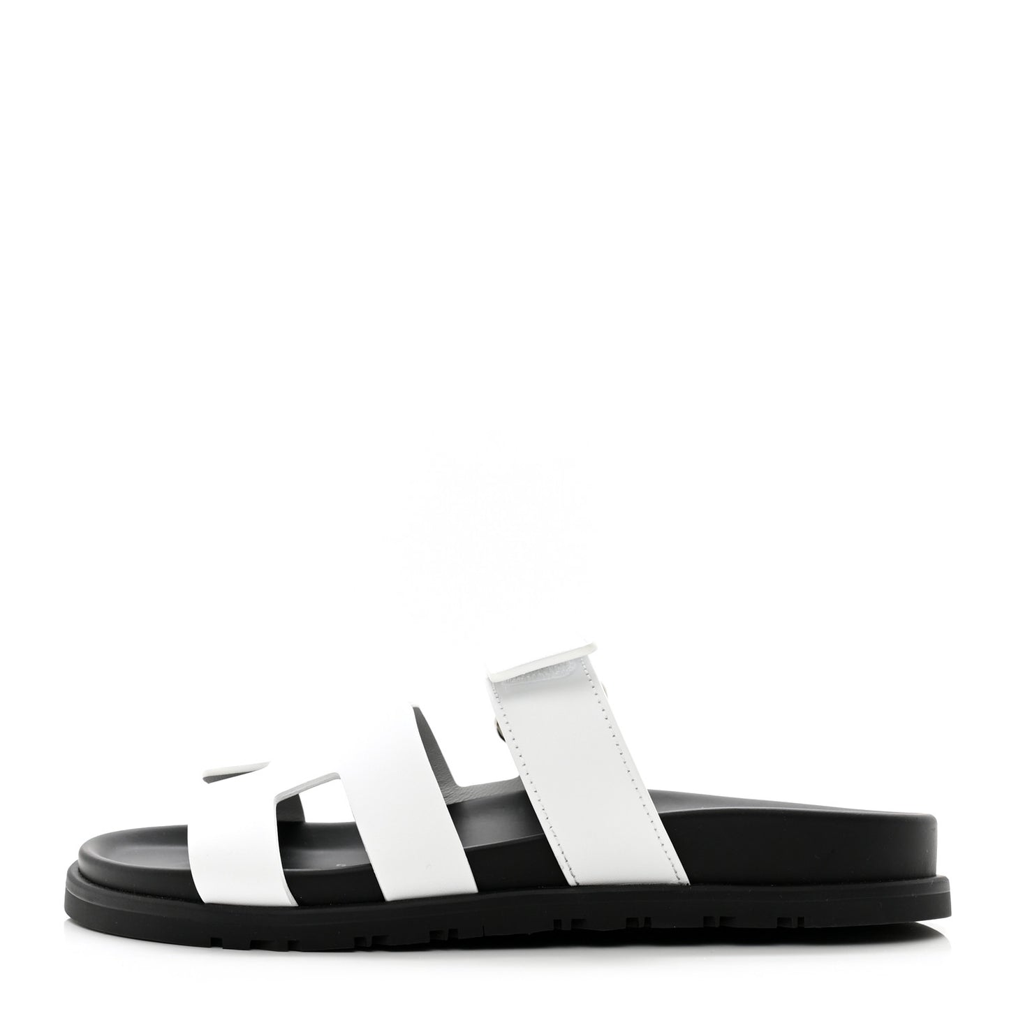 Calfskin Womens Chypre Sandals 37.5 White