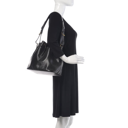 Louis Vuitton Epi Petit Noe Black 2 of 16
