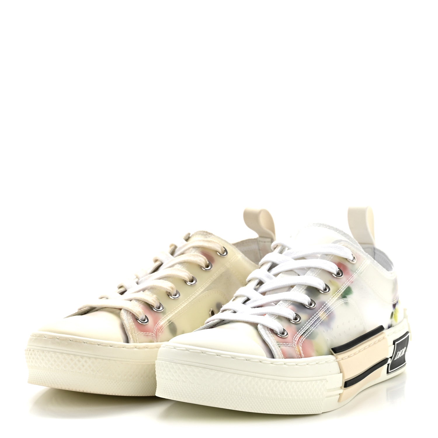 Christian Dior Technical Canvas Floral B23 Low Top Sneakers 36