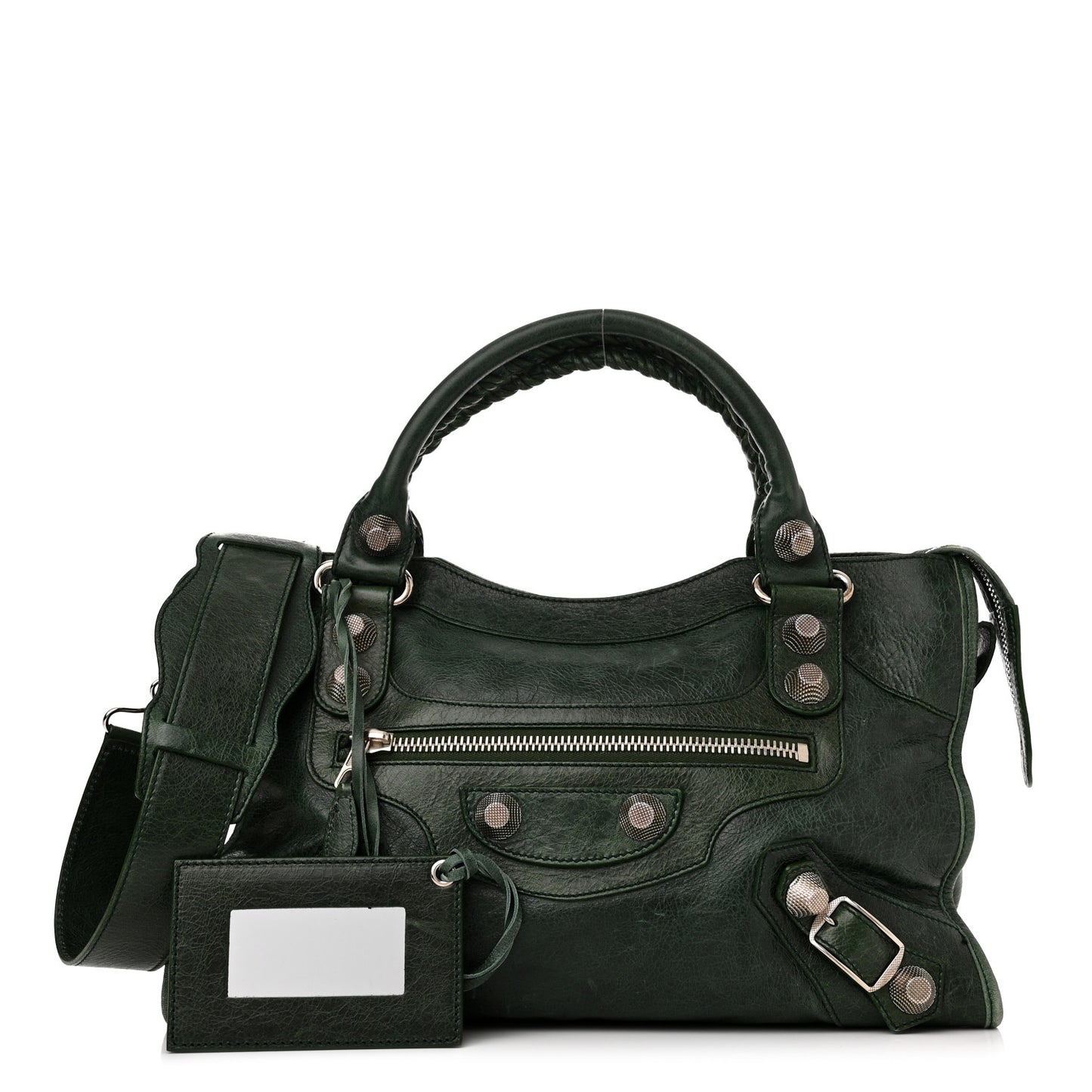 Agneau Giant 21 Silver Hardware City Evergreen
