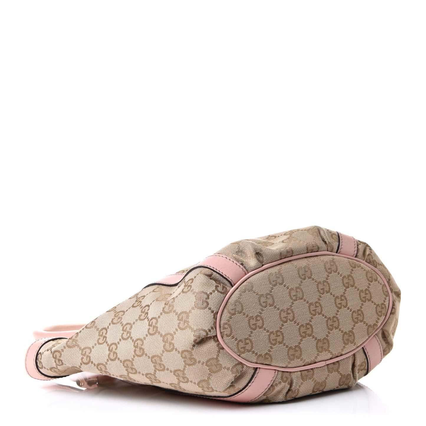 Monogram Small Gold D Ring Tote Pink