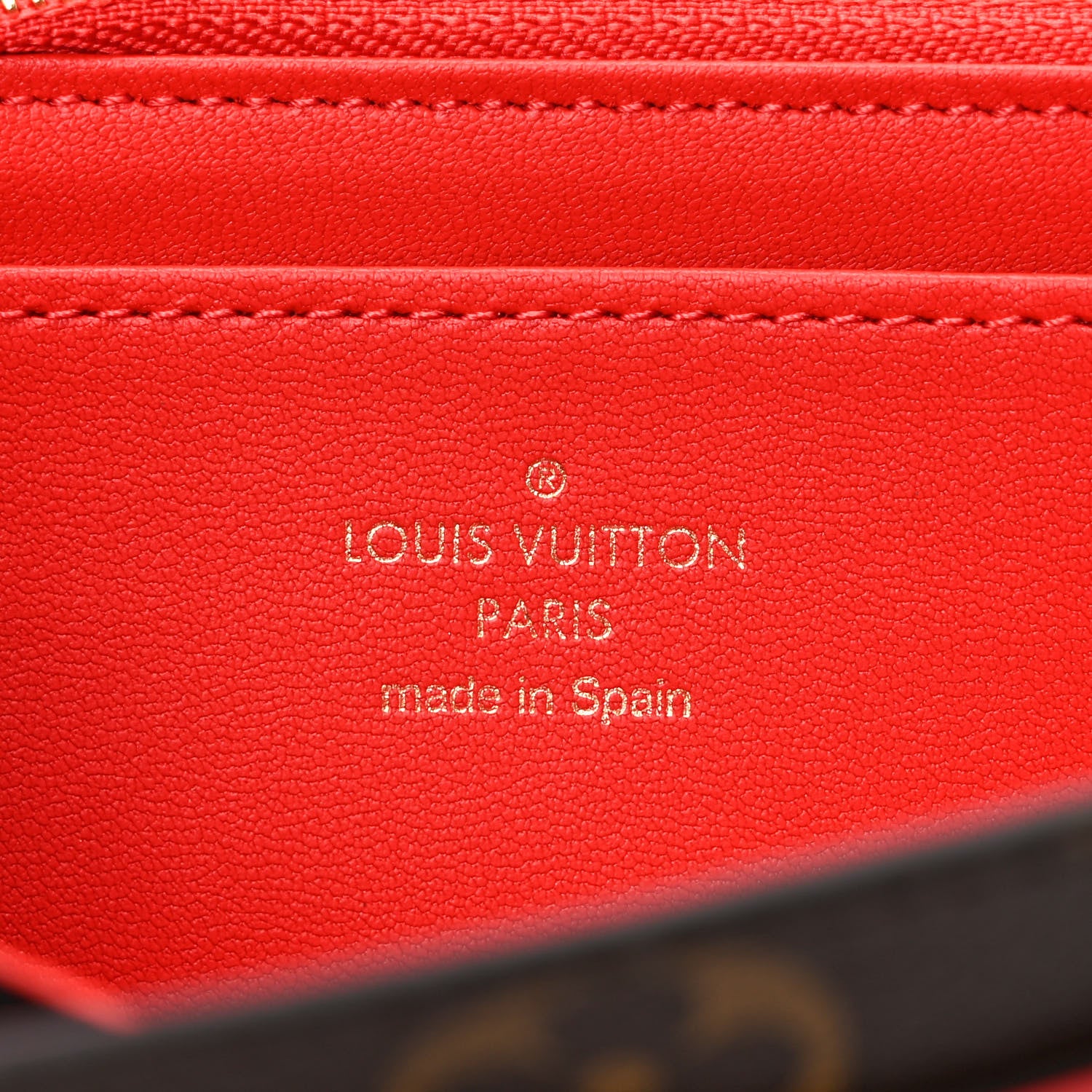 Louis Vuitton Monogram Flower Lock Long Wallet Coquelicot 6 of 6