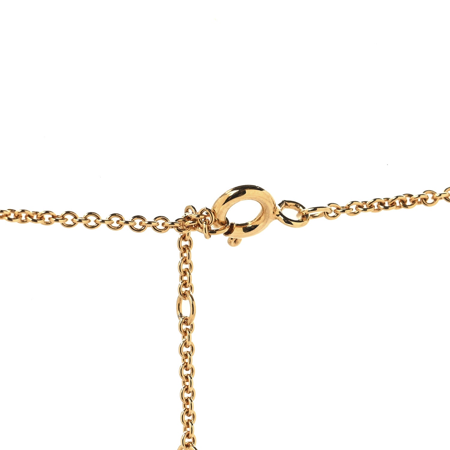 Fendi Metal Crystal F is Fendi Necklace Gold 1704696 – FASHIONPHILE