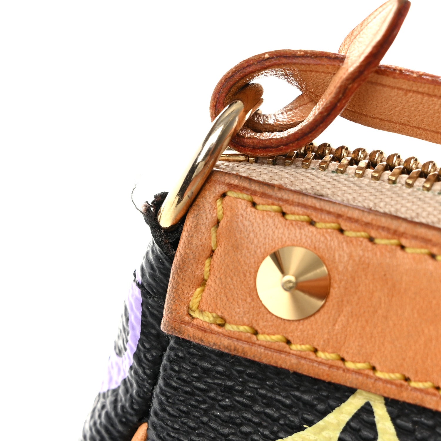 Louis Vuitton Monogram Multicolor Pochette Accessories Black 11 of 13
