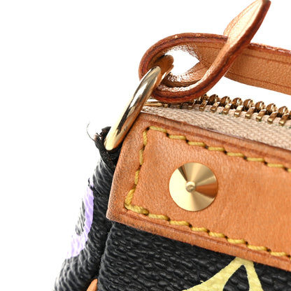 Louis Vuitton Monogram Multicolor Pochette Accessories Black 11 of 13