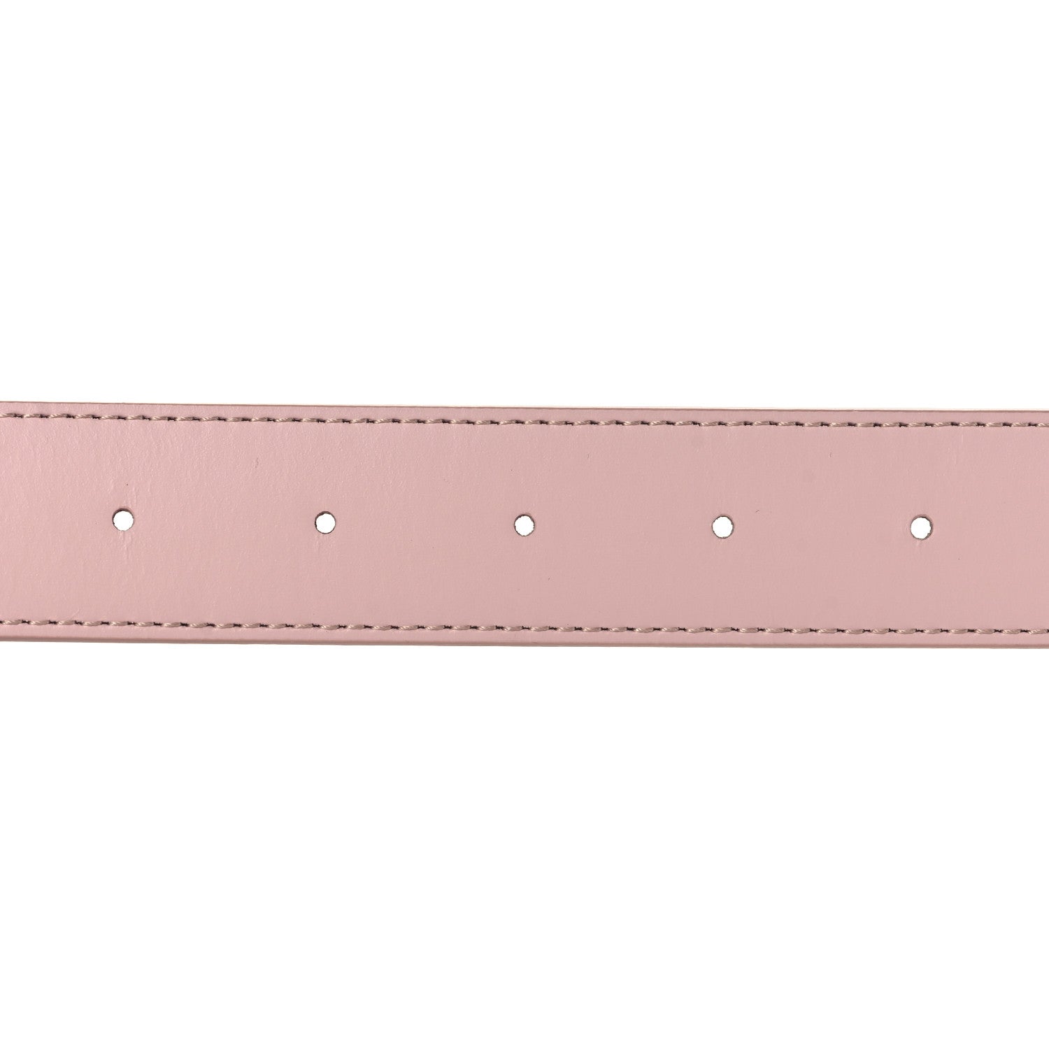 Louis Vuitton Damier Azur 30mm LV Initiales Reversible Belt 90 36 Pink 3 of 5