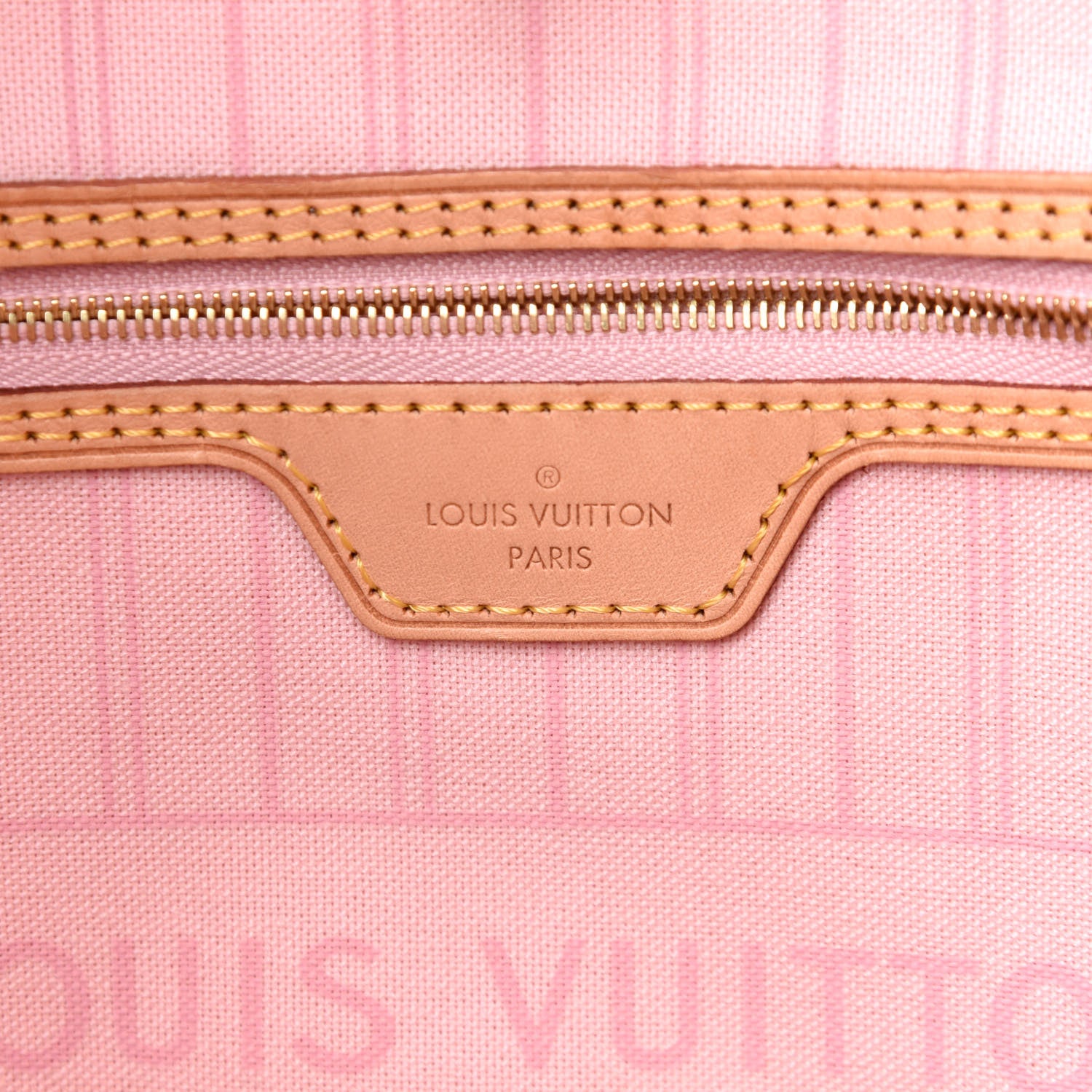 Louis Vuitton Damier Azur Neo Neverfull MM Rose Ballerine 6 of 11