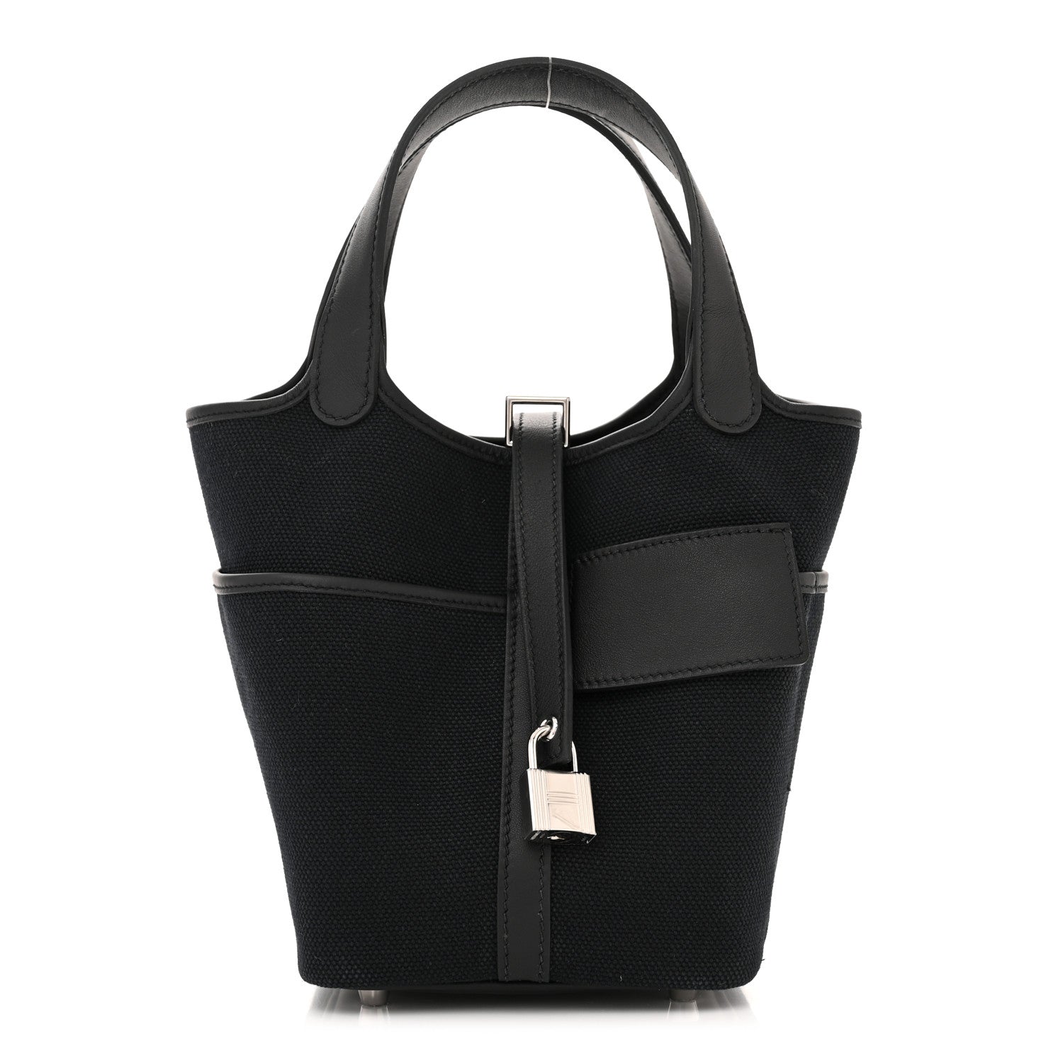 Hermes Toile Goeland Swift Cargo Picotin Lock 18 Black 1 of 11