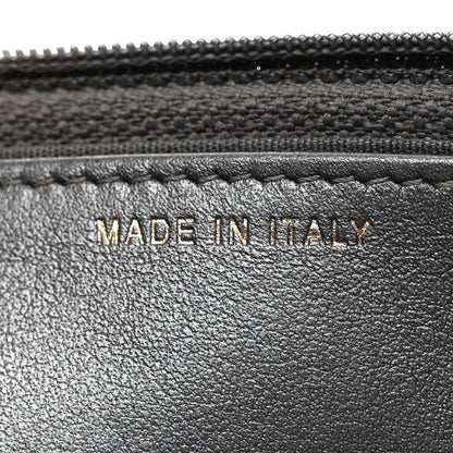 Chanel Iridescent Calfskin Velvet Stripe Wallet On Chain WOC Charcoal 7 of 11