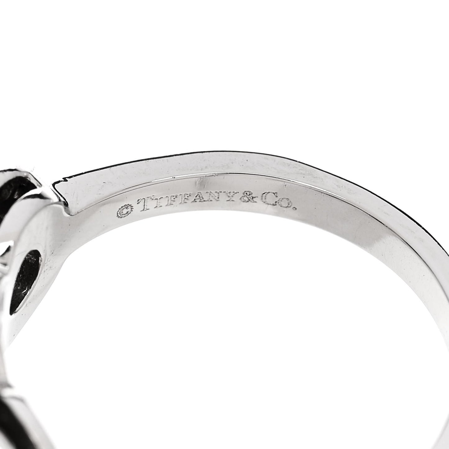 Platinum Diamond Circlet Ring 53 6.25
