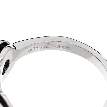 Tiffany Platinum Diamond Circlet Ring 53 6.25 4 of 5