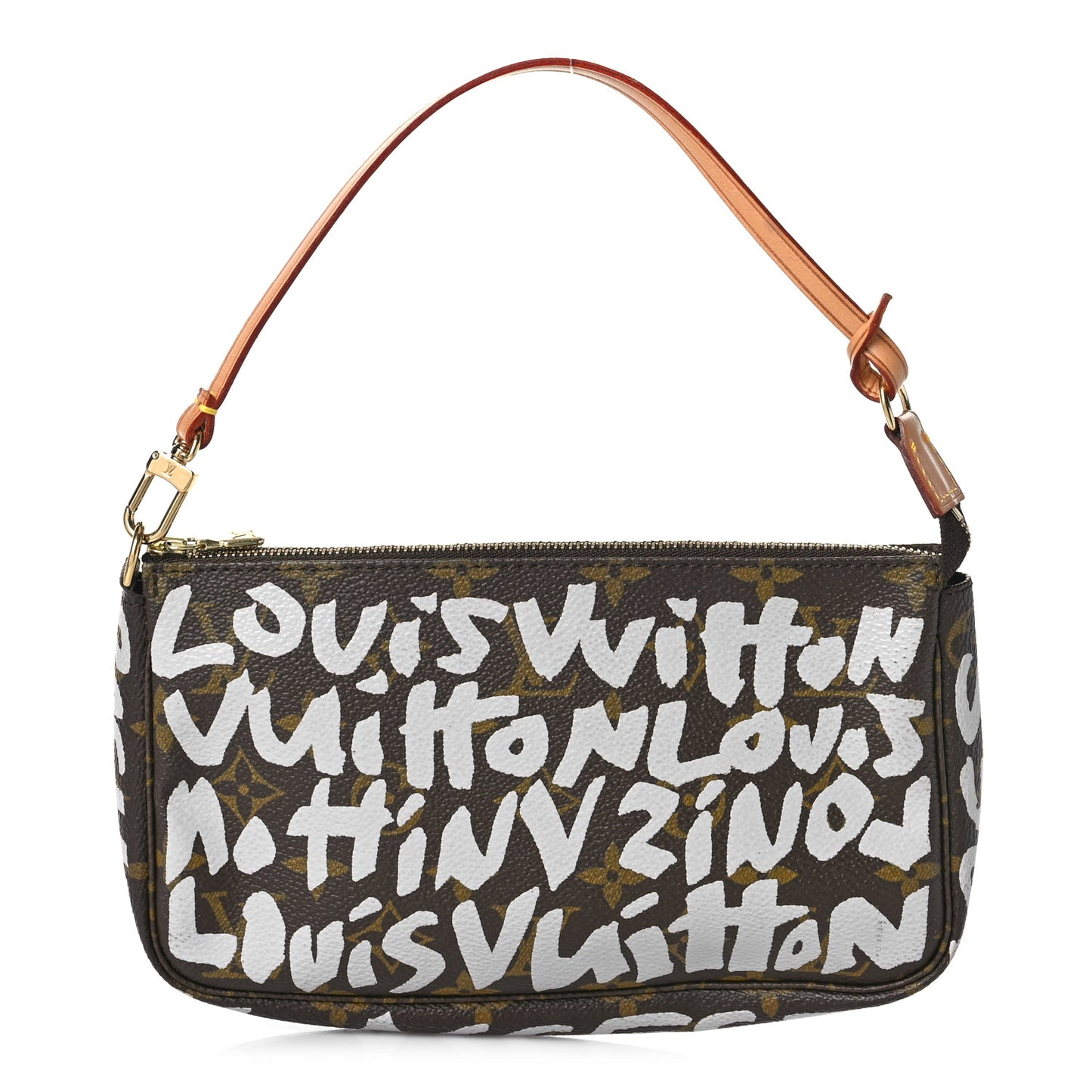 Monogram Graffiti Pochette Accessories Silver