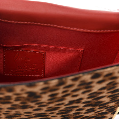 Christian Louboutin Pony Hair Leopard Print Medium Carrie Shoulder Bag Luxor 6 of 10