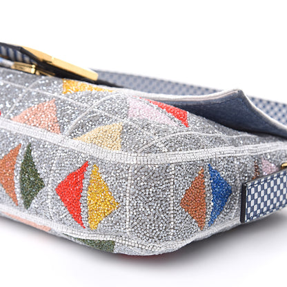 Fendi Beaded Embroidered Baguette Multicolor 10 of 11