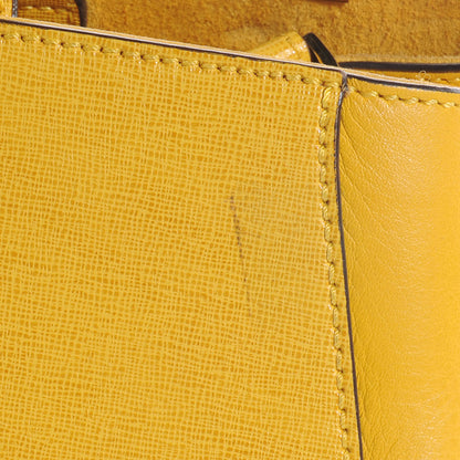 Fendi Vitello Elite Regular 2Jours Tote Yellow Chantilly 11 of 11
