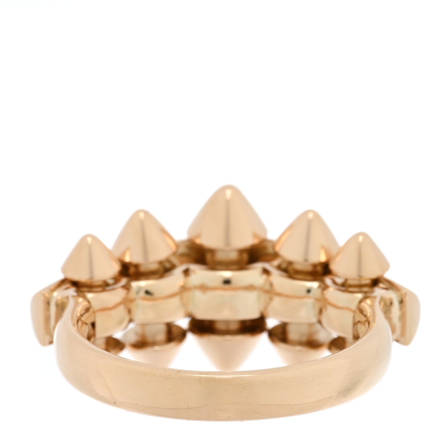 Cartier 18K Pink Gold LG Clash De Cartier Ring 52 6 3 of 5