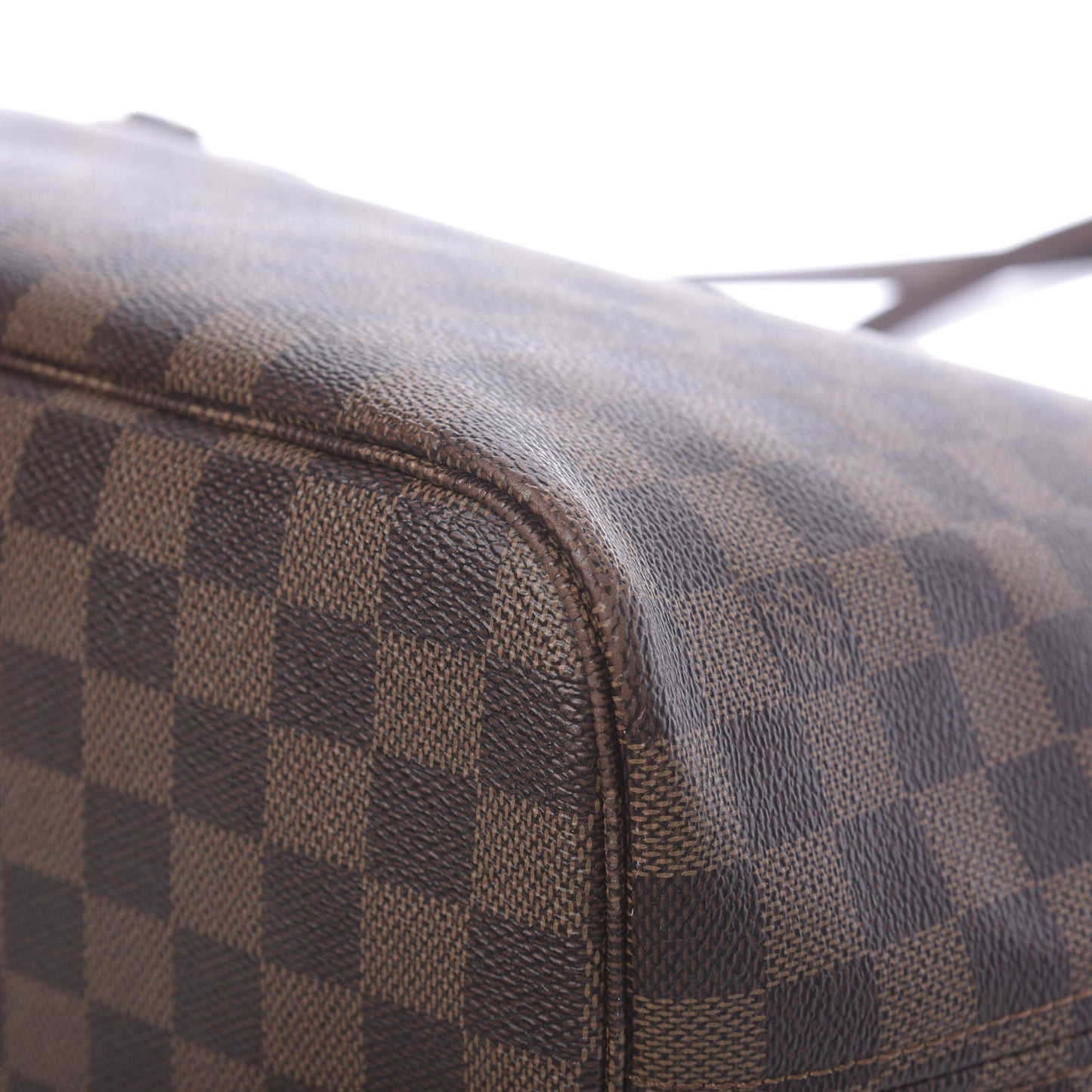 Damier Ebene Neo Neverfull MM Rose Ballerine