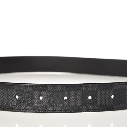 Louis Vuitton Damier Graphite 30mm Neogram LV Belt 100 40 4 of 9